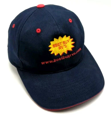 BEST BUY RVs hat blue adjustable cotton cap - Image 1 of 4