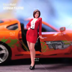 1/64 1/87 1/43 1/24 1/18 Escena Miniaturas Traje Niña Dama Figuras Muñeca Para Coches - Imagen 1 de 18