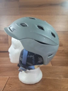 SMITH 'Vantage' Matte Gray WOOLRICH Snow Ski Helmet BOA System SIZE M 55-59 cm - Picture 1 of 10