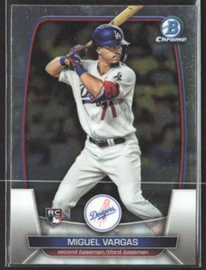 2023 Topps MLB Baseball Bowman Chrome No. 40 Miguel Vargas Rookie - Bild 1 von 2