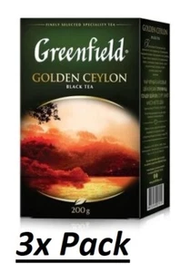 3x Loser schwarzer Ceylon Tee Golden Ceylon Black Greenfield Siyah çay чёрный - Bild 1 von 1