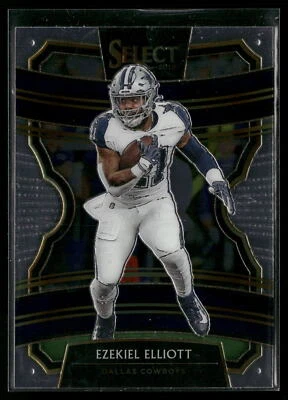 Ezekiel Elliott 2019 Panini Select #74 Dallas Cowboys - Image 1 of 2