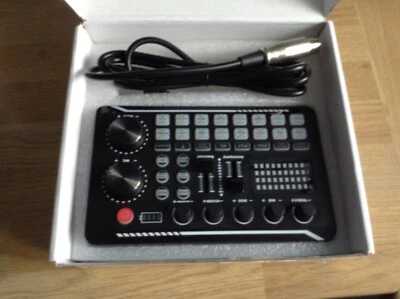 LIVE SOUND CARD SET / USB CONNECTION / MICROPHONE / HEADPHONES - Image 1 of 4