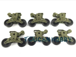 Ruedas de carretera de plástico HengLong de tanque de radiocontrol M4A3 Sherman de 1/16 3898 EE. UU. - Imagen 1 de 1