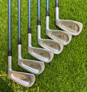 Taylor Made V721 FORGED Iron Set of 6 5-PW Flex R Graphite Used Mens - Picture 1 of 6