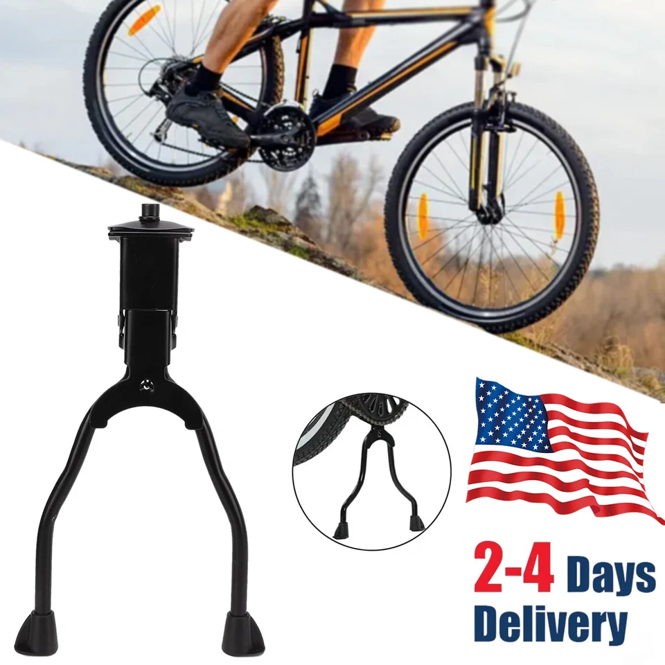26"-29" Doble Pata Montaje Bicicleta Soporte MTB Bicicleta de Montaña Kickstand Foto 1 de 4