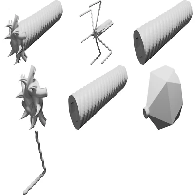 Educational Virus Model T4 Bacteriophage for CRISPR-CAS9 Biology Demonstration - Image 1 of 3