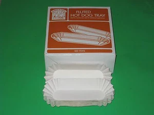 500 soportes de bandeja para perros calientes panaderos y chefs de papel acanalado ¡NUEVOS! ¡Ca$h de vuelta! - Imagen 1 de 3