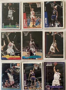 Slam Dunks - 18 Card Lot - All Stars/Hall Of Famers. Includes Peeler Autograph - Picture 1 of 2