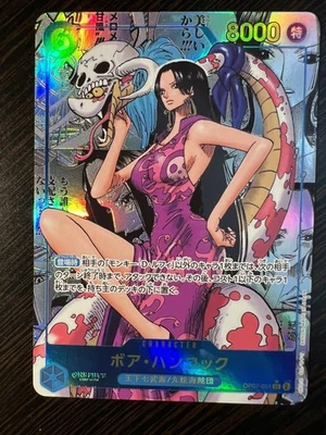 Boa Hancock Comic Parallel Manga Alt Art ONE PIECE Card Japan used - Image 1 of 2