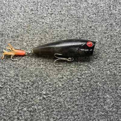 Yo-zuri Arms Popper Pop'n Splash Descontinuado Topwater Popper 3" 7/16oz - Negro Foto 1 de 4