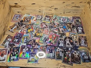 NBA College Basketball Football Card Lot Panini Topps Bowman Refractor B232 - Picture 1 of 9