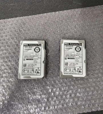 2 X Dell Enterprise 1.2TB 2.5" SAS Server Drive HDD  HUC101212CSS600 - TESTED - Image 1 of 3