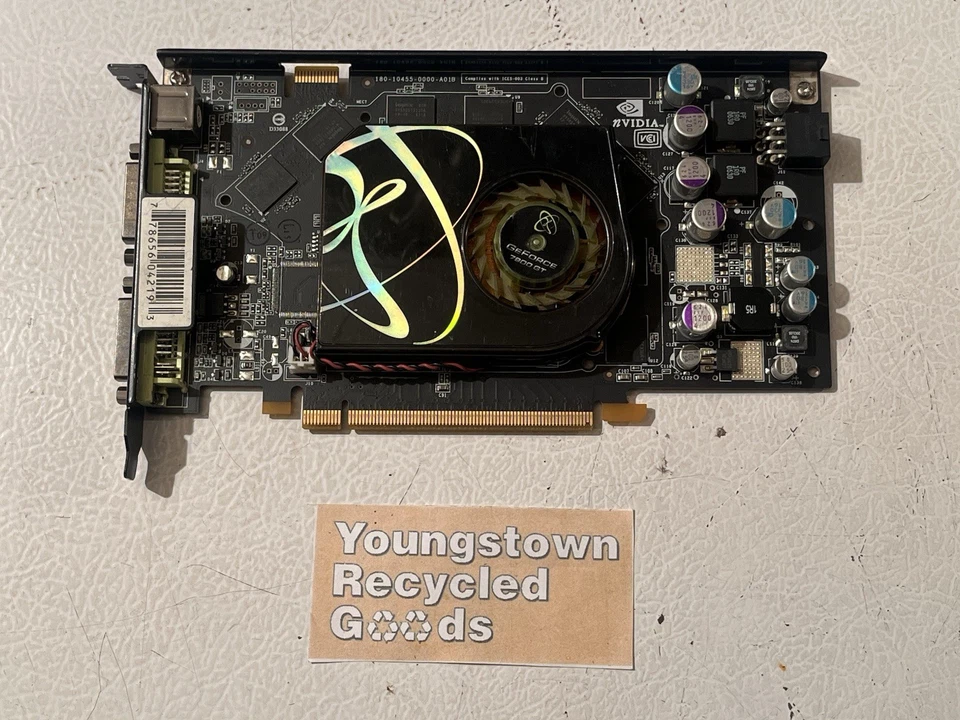 XFS NVIDIA GEFORCE 7900 GT EXTREME EDITION 520M 256MB DDR3 PCIe 2xDVI S-VID - Image 1 of 4