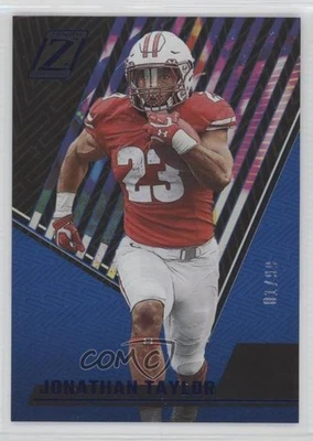 2023 Panini Chronicles Draft Picks Zenith Blue /99 Jonathan Taylor #22 - Image 1 of 2