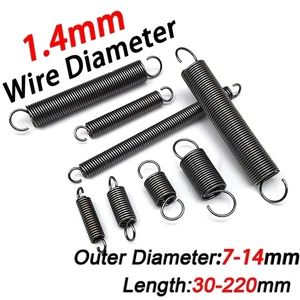 Expansion Spring 1.4mm Wire Dia Tension Extension Expanding Extending Springs - Picture 1 of 8