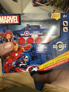 Captain America Diecast Metal Model Kit Marvel 4x4 Rebels 2019 Ford Ranger MIB  - Bild 1 von 1