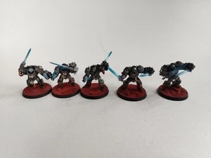 Warhammer 40K Grey Knight Terminators Paladins x5 Painted B (D1) - Picture 1 of 3