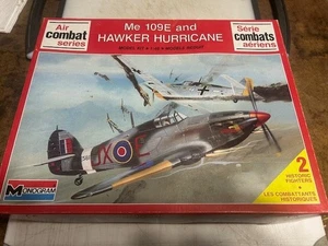 Monogram Air Combat Me109E & Hurricane...1/48...MINT..#6082 - Picture 1 of 2