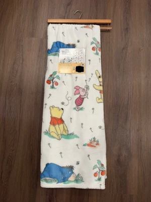 Winnie The Pooh Christmas Throw Blanket 50”x70” NWT - Image 1 of 4