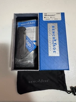 Benchmade Mini Bugout 533 Folding Pocket Knife