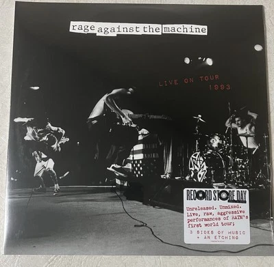 RAGE AGAINST THE MACHINE LIVE ON TOUR 1993 2LP RSD 2025 RECORD STORE DAY - Image 1 of 4