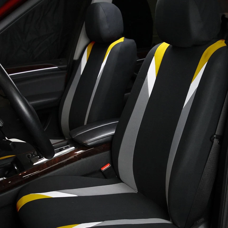 Fit for Ford Explorer, Ranger, Escape Pack of 2 Front Car Polycotton Seat Cover - Image 1 of 4