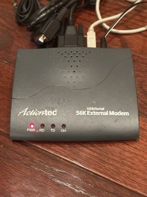 Actiontec EX560LKU USB/Serial 56K External Modem - Image 1 of 4