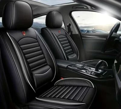 5-Sitze Universal Sitzbezüge Auto Leder Autositzbezüge - Bild 1 von 4