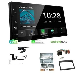 Kenwood Autoradio Apple CarPlay DAB+ für Porsche Boxster 1996-2004 schwarz - Bild 1 von 6