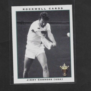 2004 Rockwell Wimbledon Tennis Champions Large #5 JIMMY CONNORS Card