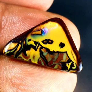 14.60 ct Fancy Cabochon (24 x 15 mm) Multi Australian Koroit Boulder Opal - Picture 1 of 2