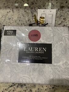 Ralph Lauren Paisley King Bed Sheets for sale | eBay