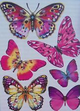 Diamond Painting Schmetterlinge Bogen DIN A4* Pink* Ideen mit Herz*QVC