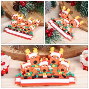Blessing PVC Cute Decorations Elk Charm Christmas Tree Pendant