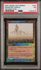 2001 Magic: The Gathering Odyssey Deserted Temple FOLIE #320 PSA 7 - fast neuwertig!!