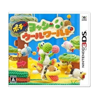 Nintendo 3DS Japan Pochitto! Yoshi's Wool World Brand-new Works on Japan Con JP - Image 1 of 4