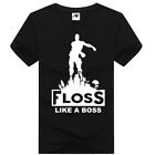 Mens Like A Boss Printed T Shirt Short Sleeve Round Neck Casual Wear Top Tee