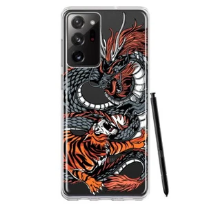 Mundaze Case for Samsung Galaxy Note 20 Ultra Cover Dragon and Tiger - Picture 1 of 6