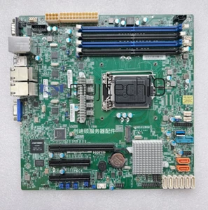 Nowe gniazdo Supermicro X11SSH-LN4F Micro-ATX LGA1151 płyta główna - Zdjęcie 1 z 6
