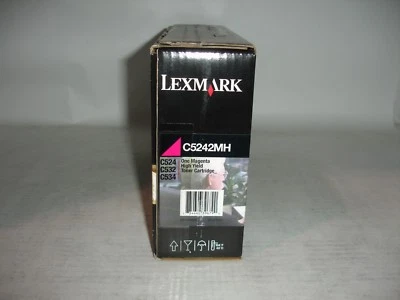 Genuine Lexmark C5242MH High Yield Magenta Toner Cartridge - Image 1 of 4