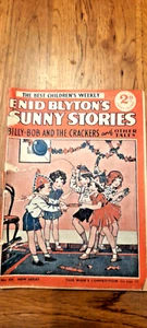 ENID BLYTON SUNNY STORIES NO. 210. Billy-Bob and the Crackers. Jan 17th 1941. FR - Picture 1 of 3