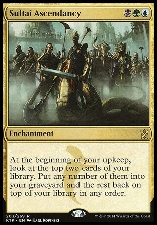 Magic the Gathering MTG Sultai Ascendancy (203) Khans of Tarkir   LP - Image 1 of 1