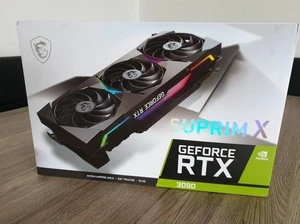 MSI GeForce RTX 3090 SUPRIM X 24GB GDDR6X Grafikkarte - Afbeelding 1 van 4