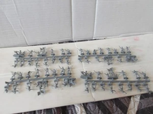 ATLANTIC WILD WEST SERIES SET 101 GENERAL CUSTER HO SCALE,FIGURES ON 4 SPRUES. - Picture 1 of 5