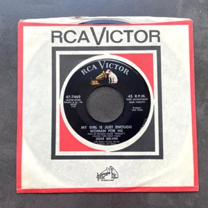 7" Jesse Belvin - My Girl Is Just Enough Woman / Guess Who - US RCA - Picture 1 of 1