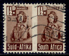 South Africa Gvi Sg99, 1½D Red-Brown, Fine Used.