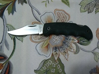 Cuchillo Plegable Kershaw Black Colt 1045 - Bloqueo - Hoja Borde Liso - Japón Foto 1 de 4