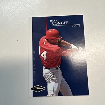 2006 Justifiable - LOS ANGELES ANGELS Rookie Hank Conger - Image 1 of 3
