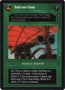 Double Laser Cannon (Jabba's Palace) | Decipher Star Wars CCG | NM/LP - Picture 1 of 1